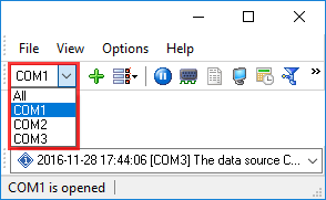 Executing the File import plugin