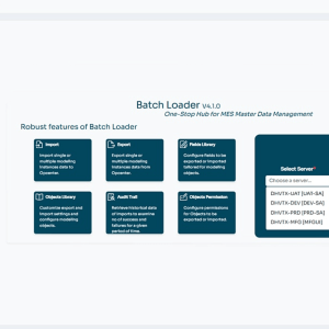 Opcenter Batch Loader
